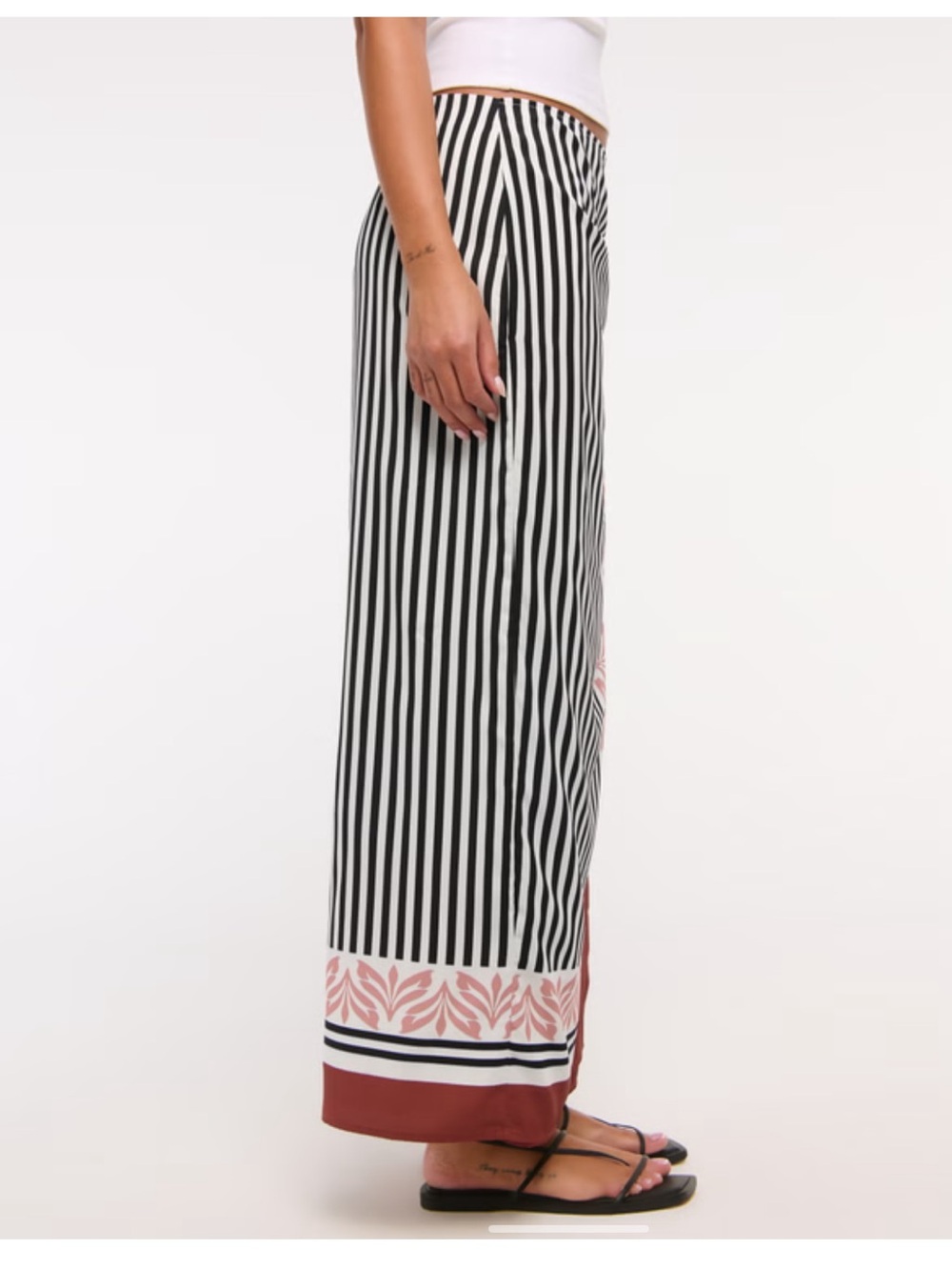 Abercrombie & Fitch High Rise Scarf Style Wrap Maxi Skirt - Picture 4 of 9
